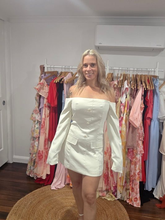 Dominique Blazer Mini Dress