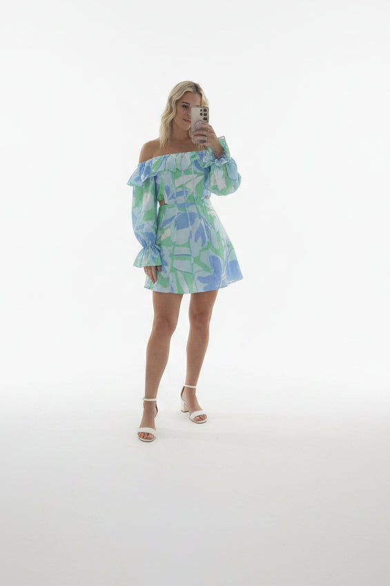 Elisha backless dress