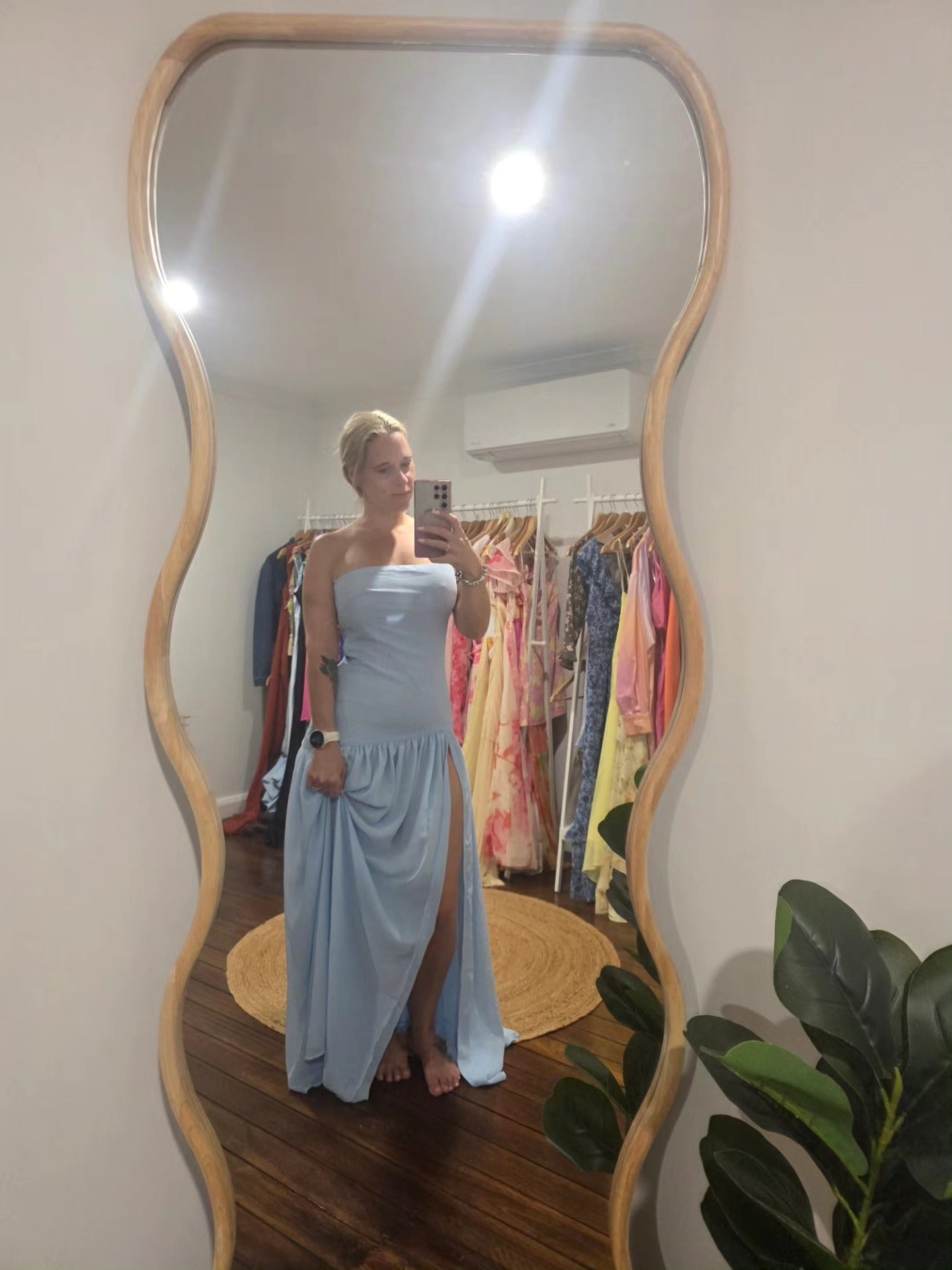 Eden Strapless Maxi Dress
