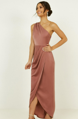 Dusty rose maxi