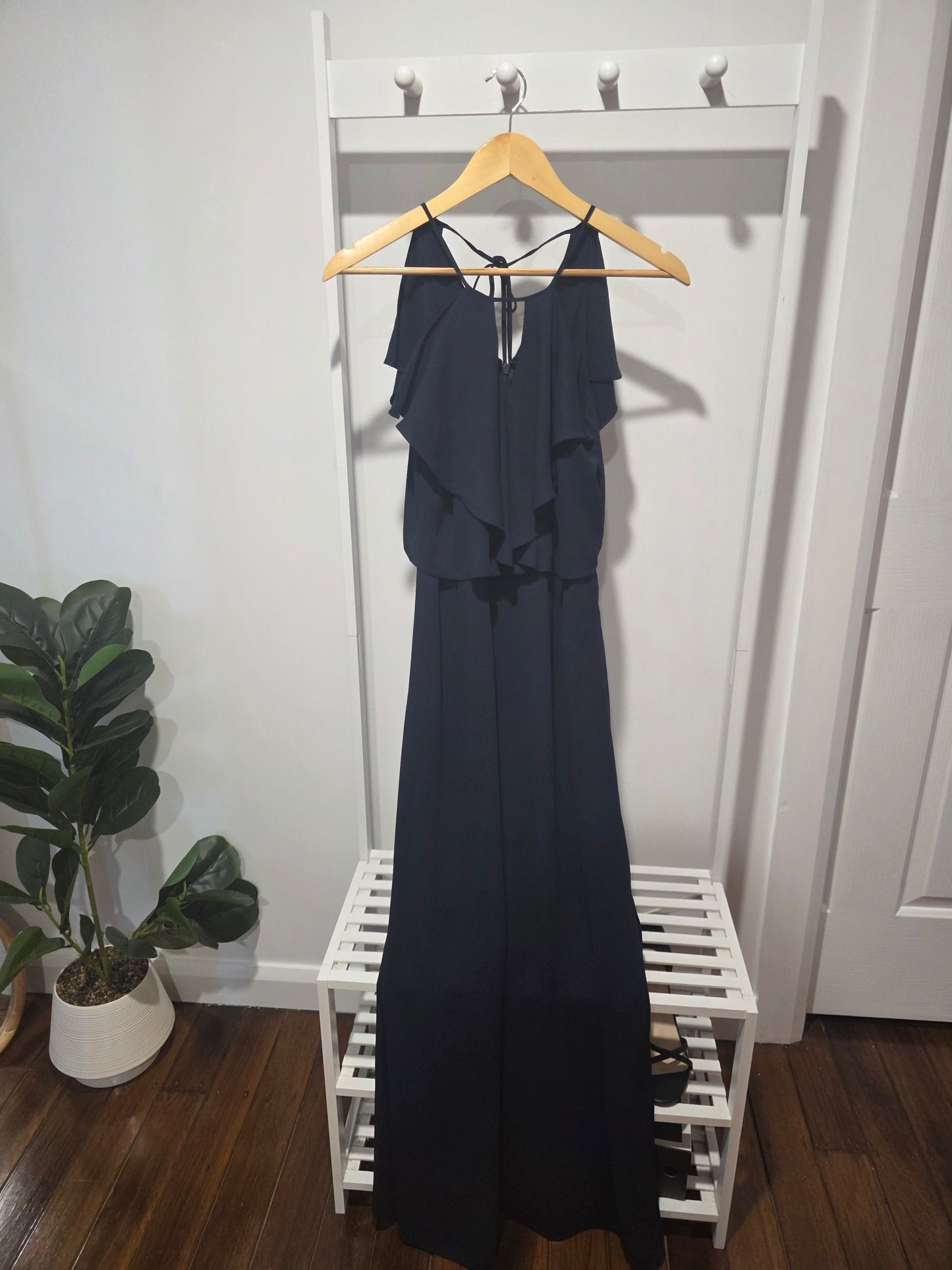 Navy halter