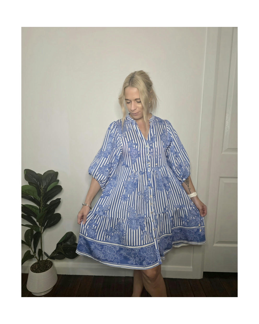 Leo Babydoll Dress