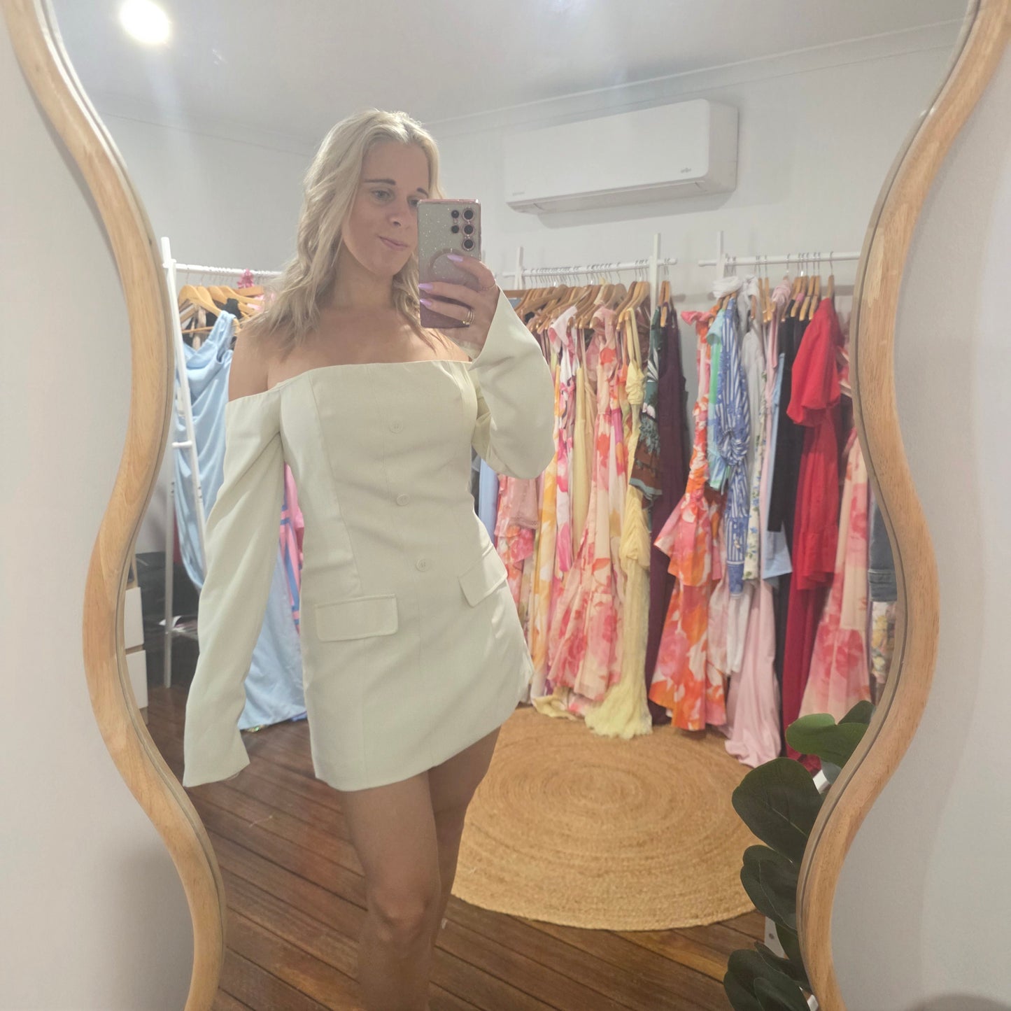 Dominique Blazer Mini Dress