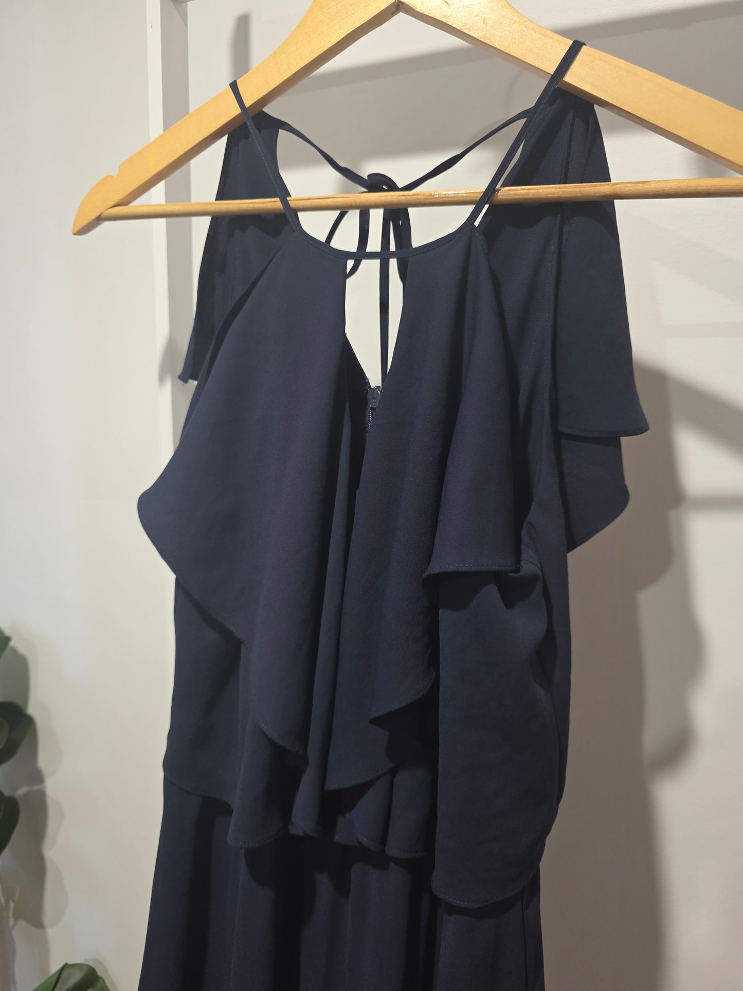 Navy halter