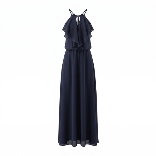 Navy halter